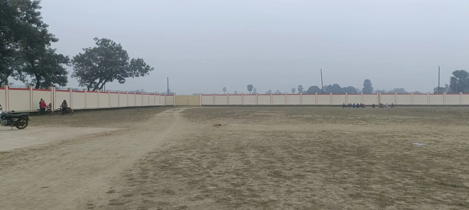 Construction of 200m Football Stadium in Satjora,Taraiya