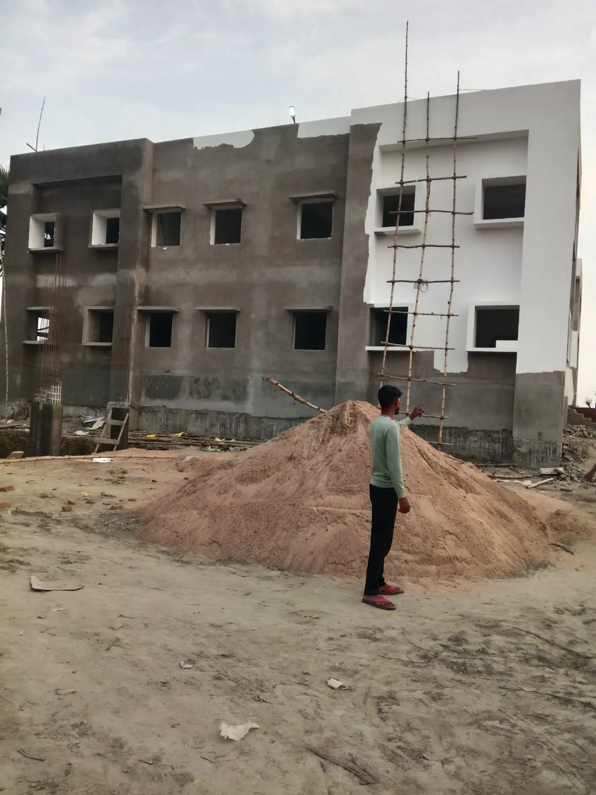 Construction of G+1 Govt.Office in Sahawa Council
